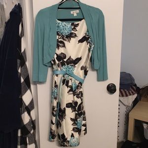 Dress barn dress and bolero